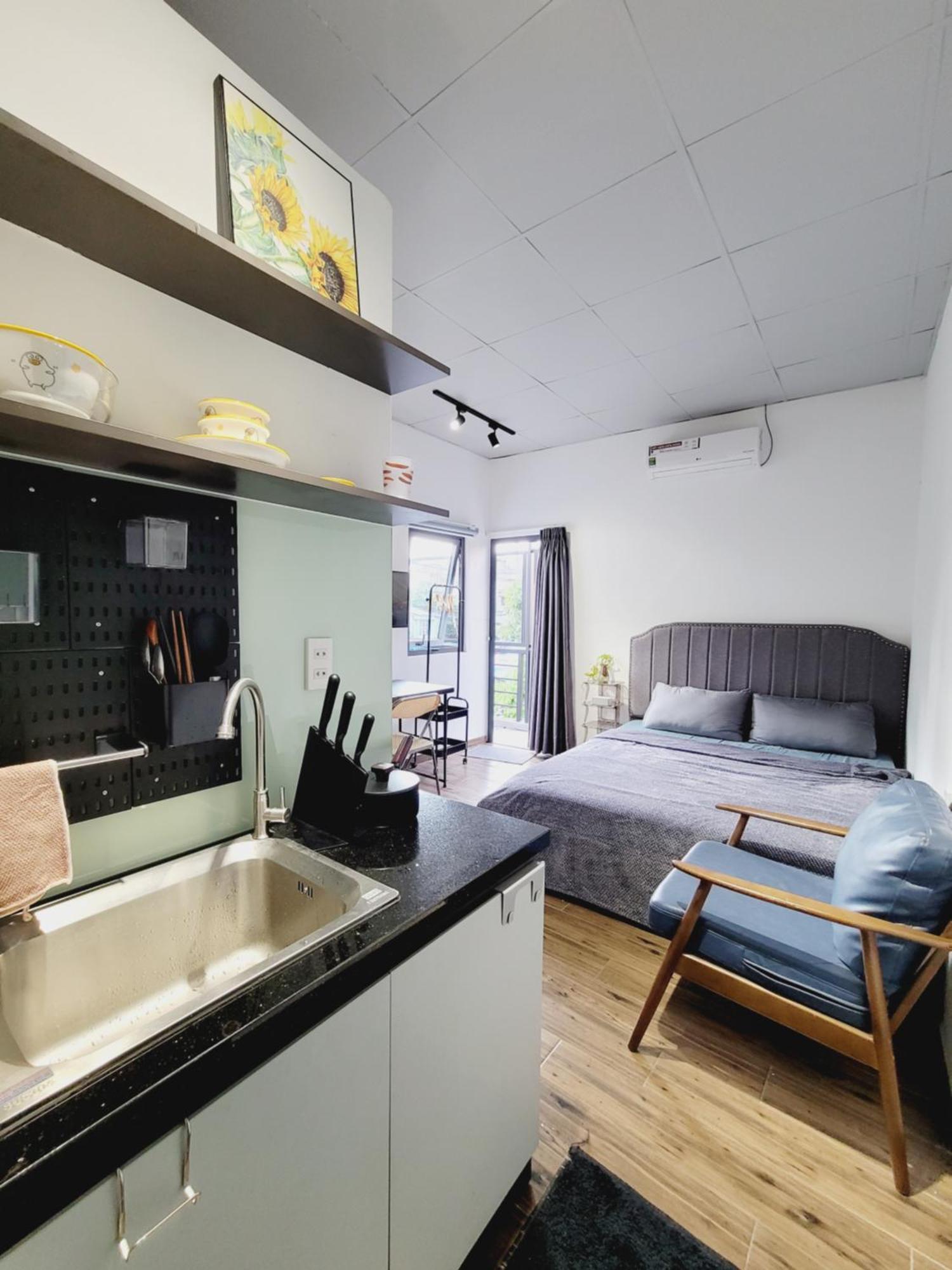 Agk House - Homestay - 406 Xo Viet Nghe Tinh, P25, Binh Thanh, Gan Nga 4 Hang Xanh Хошимин Экстерьер фото